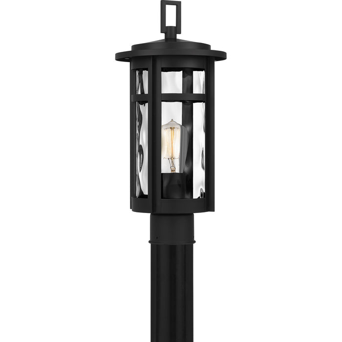 Quoizel UMA9008MBK One Light Outdoor Post Mount, Matte Black