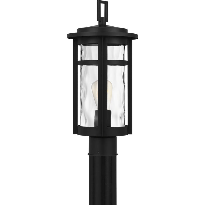 Quoizel UMA9008MBK One Light Outdoor Post Mount, Matte Black