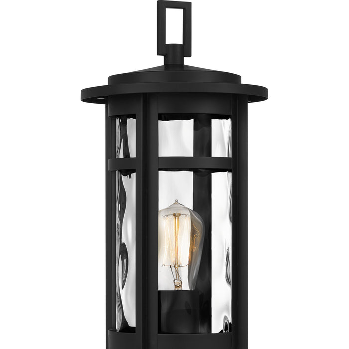 Quoizel UMA9008MBK One Light Outdoor Post Mount, Matte Black