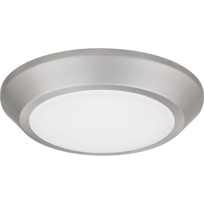 Quoizel VRG1605BN LED Flush Mount, Brushed Nickel