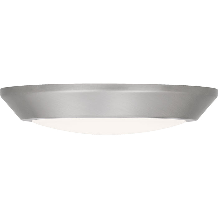 Quoizel VRG1605BN LED Flush Mount, Brushed Nickel