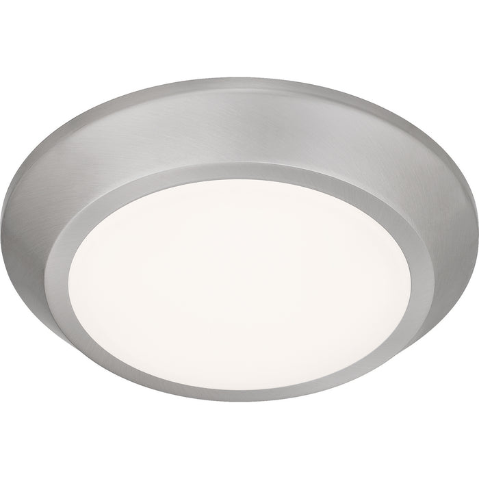 Quoizel VRG1605BN LED Flush Mount, Brushed Nickel
