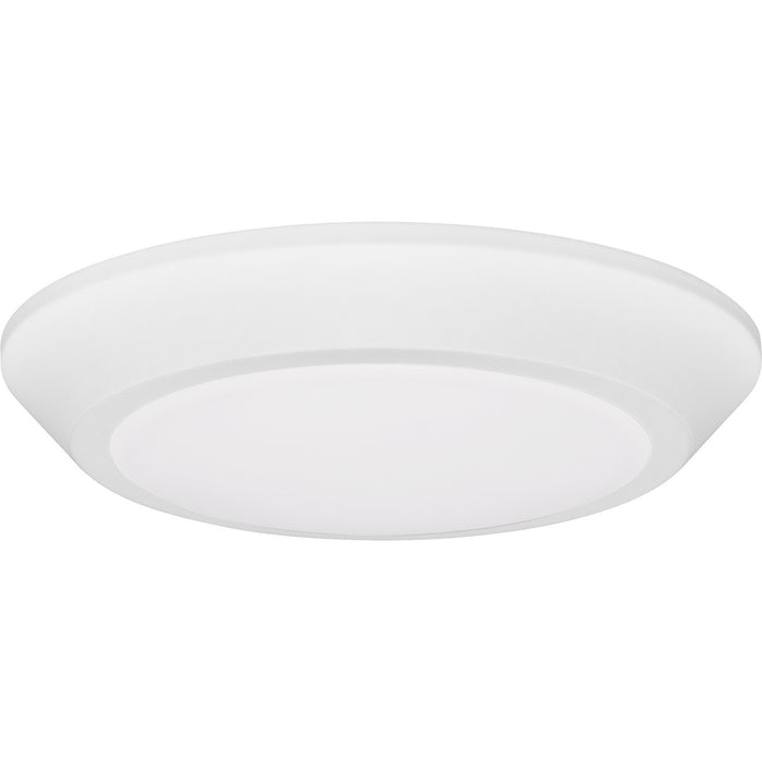 Quoizel VRG1605W LED Flush Mount, Matte White