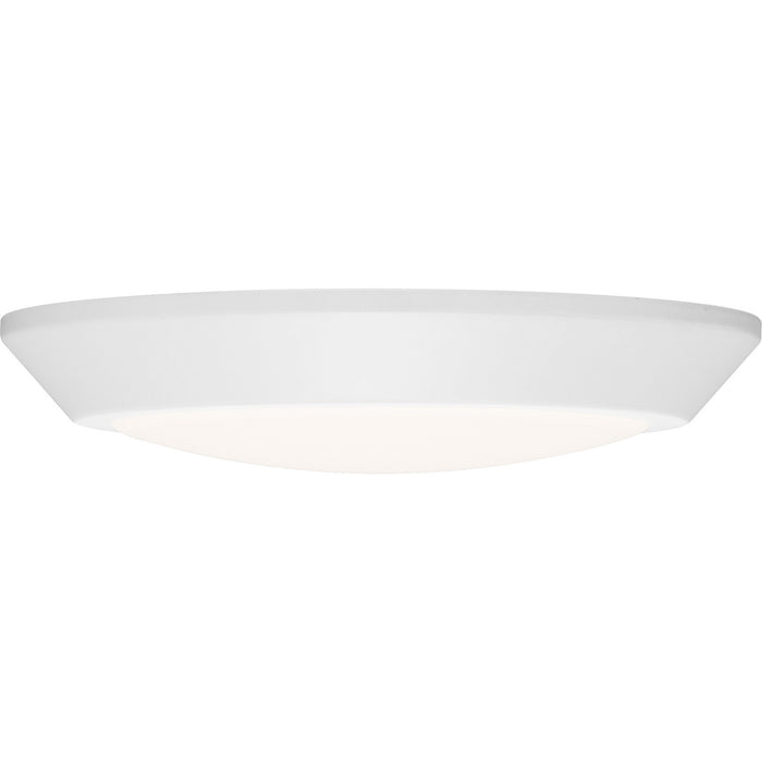 Quoizel VRG1605W LED Flush Mount, Matte White