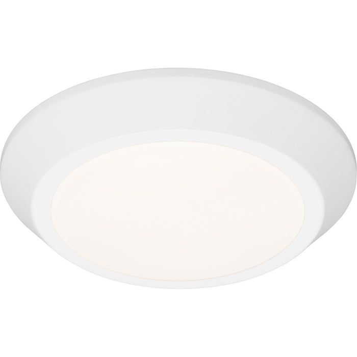 Quoizel VRG1605W LED Flush Mount, Matte White