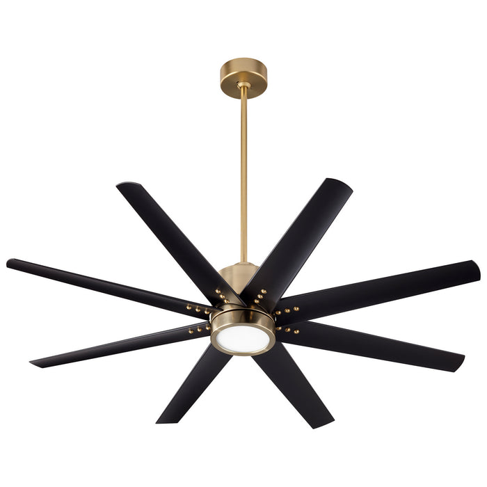 Oxygen 3-112-40 56" Ceiling Fan, Aged Brass