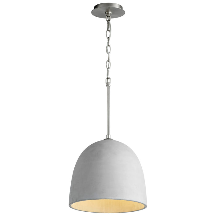 Oxygen 3-641-1624 LED Pendant, Grey W/ Satin Nickel