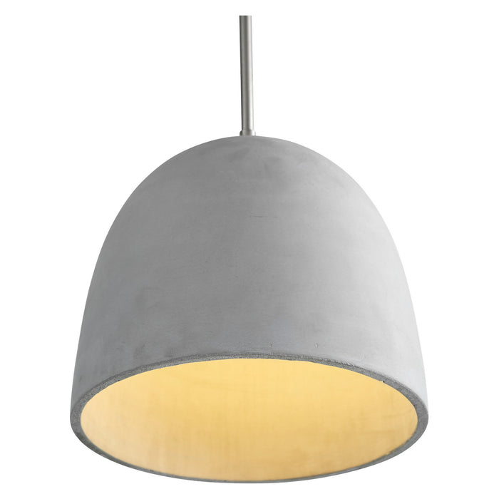 Oxygen 3-641-1624 LED Pendant, Grey W/ Satin Nickel