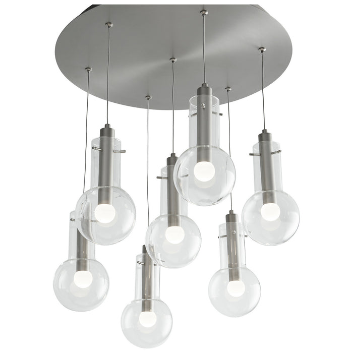 Oxygen 3-674-24 LED Pendant, Satin Nickel