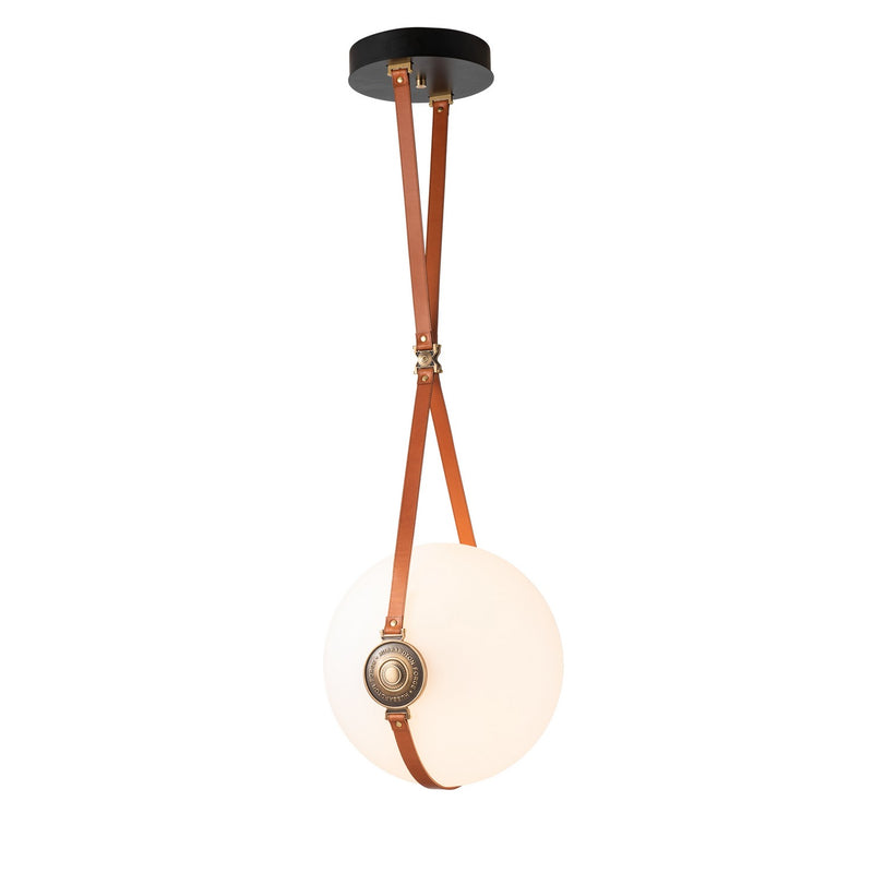 Hubbardton Forge 131042-LED-STND-10-27-LC-HF-GG0680 LED Pendant, Black