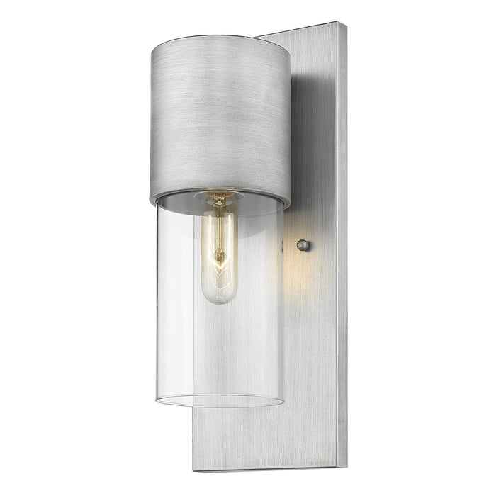 Acclaim Lighting 1511MN/CL One Light Wall Sconce, Matte Nickel
