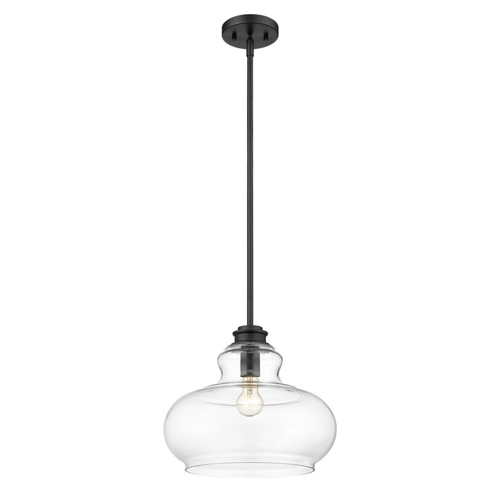 Acclaim Lighting IN21251BK One Light Pendant, Matte Black