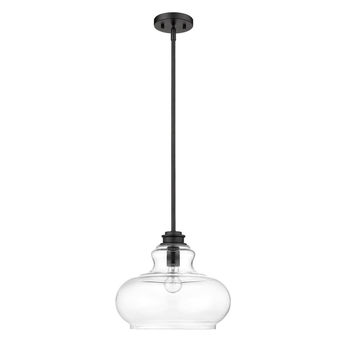 Acclaim Lighting IN21251BK One Light Pendant, Matte Black