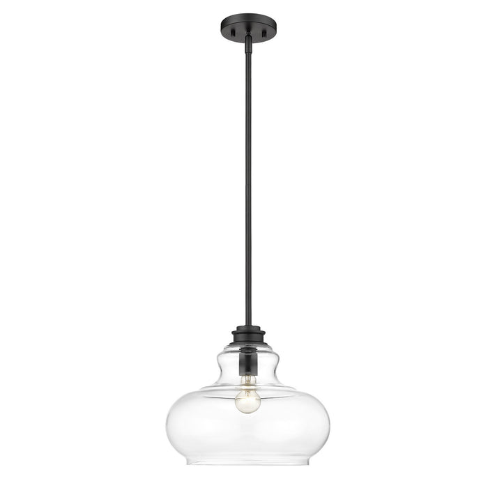 Acclaim Lighting IN21251BK One Light Pendant, Matte Black