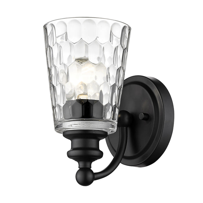 Acclaim Lighting IN40020BK One Light Wall Sconce, Matte Black
