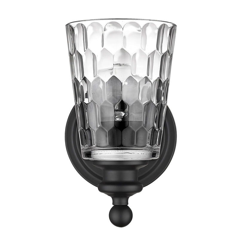 Acclaim Lighting IN40020BK One Light Wall Sconce, Matte Black