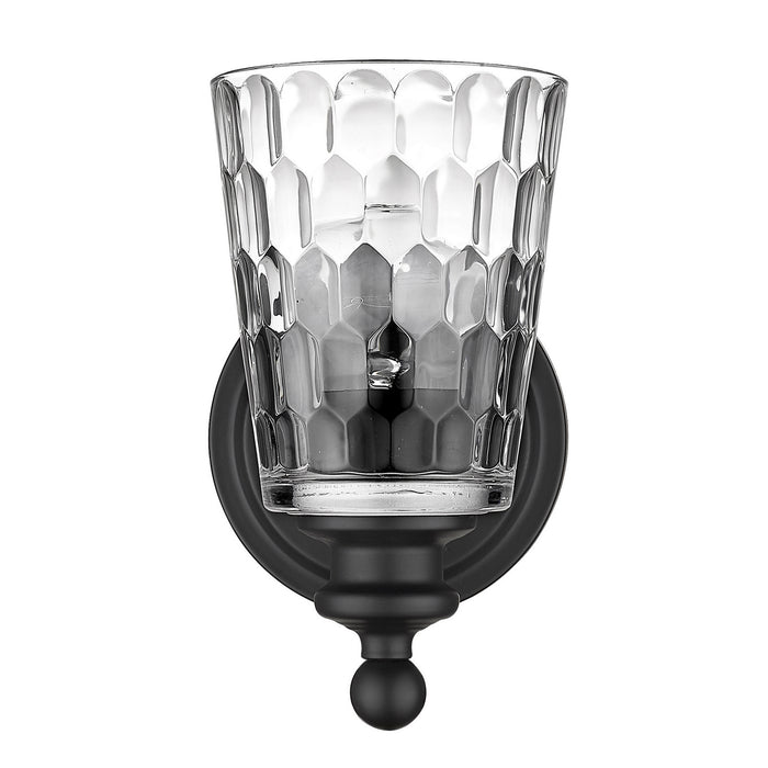 Acclaim Lighting IN40020BK One Light Wall Sconce, Matte Black