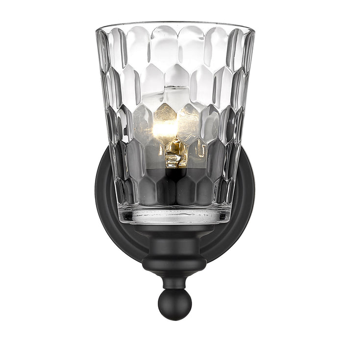 Acclaim Lighting IN40020BK One Light Wall Sconce, Matte Black