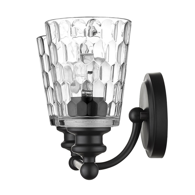 Acclaim Lighting IN40021BK Two Light Vanity, Matte Black