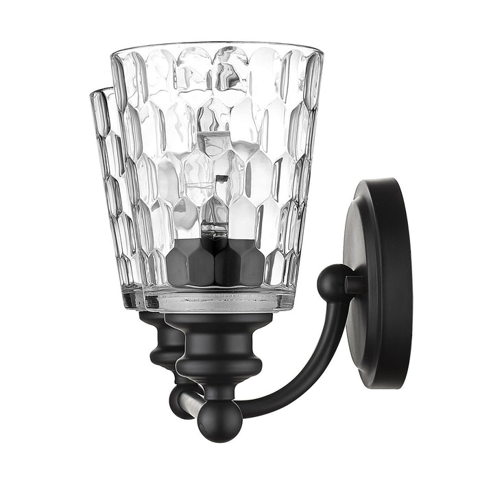 Acclaim Lighting IN40021BK Two Light Vanity, Matte Black