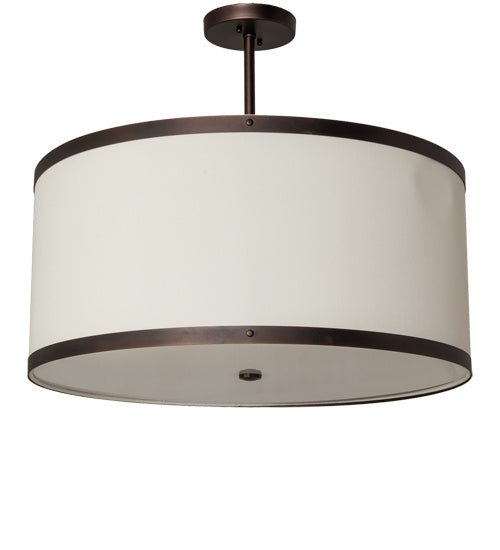 Meyda Tiffany 230681 Four Light Pendant, Mahogany Bronze