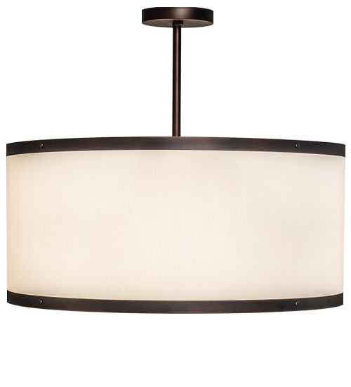 Meyda Tiffany 230681 Four Light Pendant, Mahogany Bronze