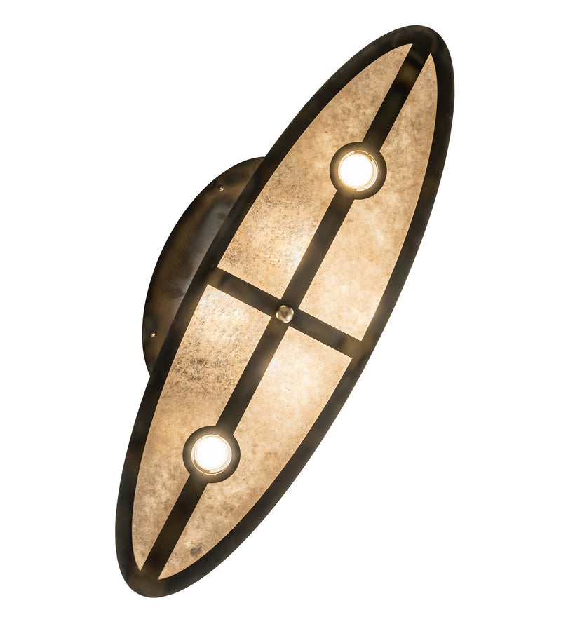 Meyda Tiffany 239033 Six Light Pendant, Dark Burnished Antique Copper