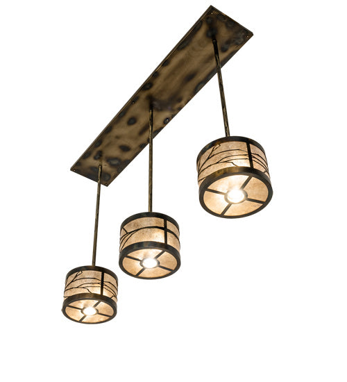 Meyda Tiffany 239167 Nine Light Pendant, Dark Burnished Antique Copper
