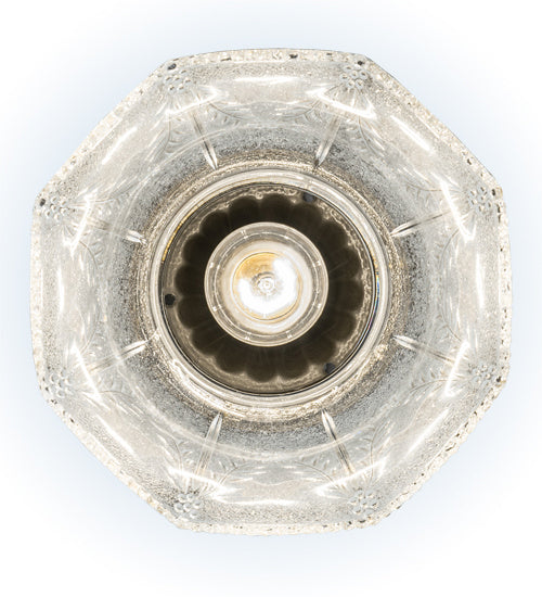Meyda Tiffany 239955 One Light Flushmount, Antique Pewter