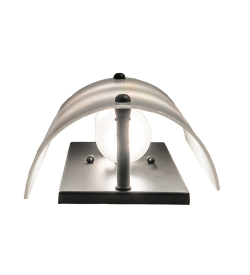 Meyda Tiffany 240008 Two Light Wall Sconce, Textured Black