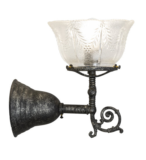 Meyda Tiffany 240032 One Light Wall Sconce, Antique Pewter