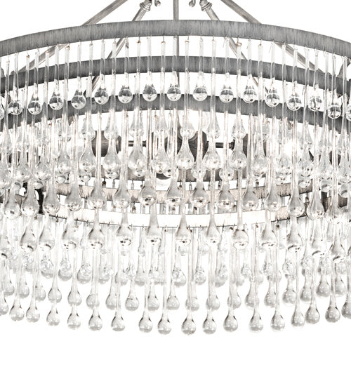 Meyda Tiffany 240137 Four Light Chandelier, Antique Iron Ore
