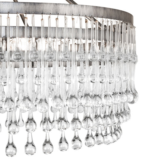 Meyda Tiffany 240137 Four Light Chandelier, Antique Iron Ore