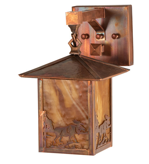 Meyda Tiffany 241118 One Light Wall Sconce, Vintage Copper