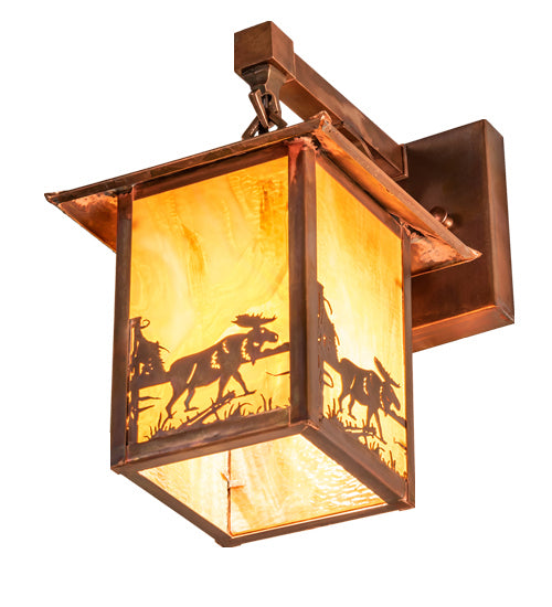Meyda Tiffany 241118 One Light Wall Sconce, Vintage Copper