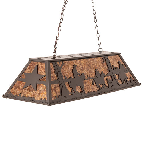 Meyda Tiffany 241153 Six Light Pendant, Timeless Bronze