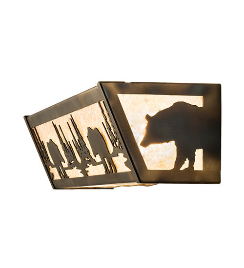 Meyda Tiffany 241273 Four Light Vanity, Light Burnished Antique Copper
