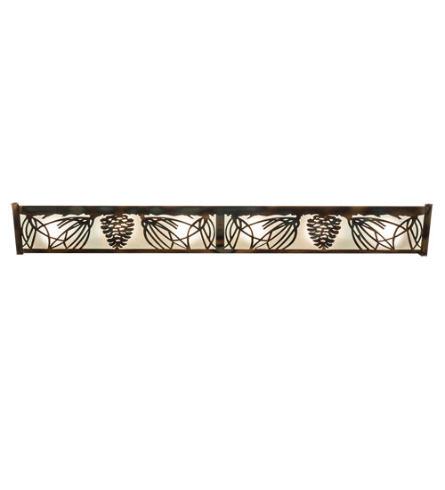 Meyda Tiffany 241417 Six Light Vanity, Light Burnished Antique Copper