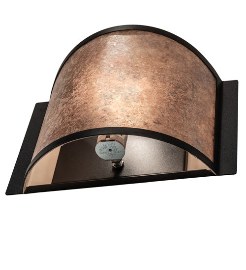 Meyda Tiffany 241954 One Light Wall Sconce, Textured Black