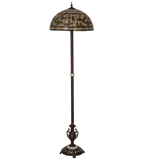Meyda Tiffany 242829 One Light Floor Lamp, Mahogany Bronze
