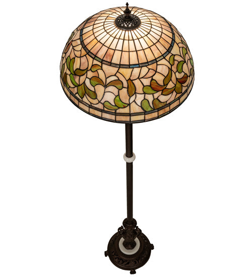 Meyda Tiffany 242829 One Light Floor Lamp, Mahogany Bronze