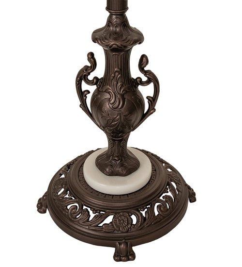 Meyda Tiffany 242829 One Light Floor Lamp, Mahogany Bronze
