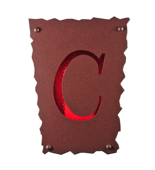Meyda Tiffany 242971 One Light Wall Sconce, Rust