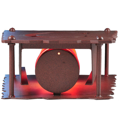 Meyda Tiffany 242971 One Light Wall Sconce, Rust