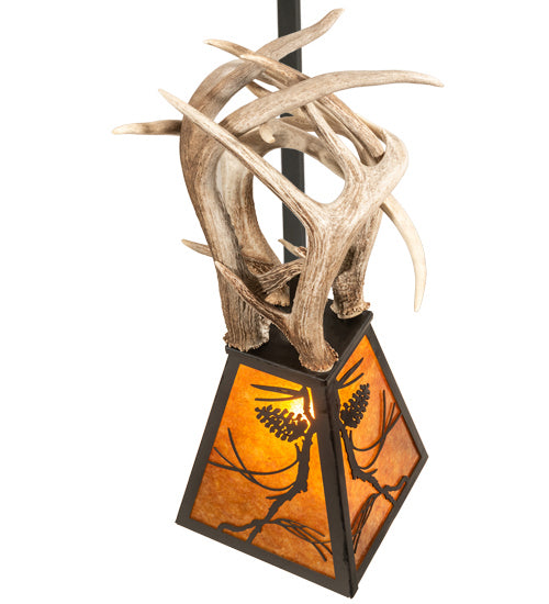 Meyda Tiffany 243214 One Light Pendant, Costello Black