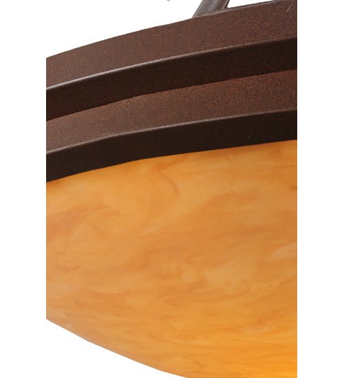 Meyda Tiffany 243588 Eight Light Pendant, Cafe Noir