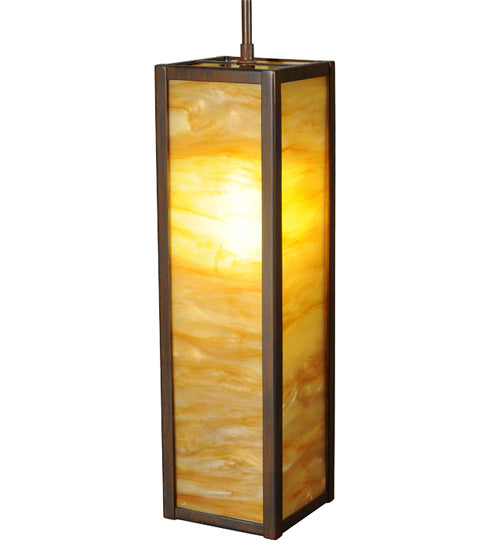 Meyda Tiffany 243654 One Light Pendant, Rustic Iron
