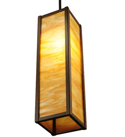 Meyda Tiffany 243654 One Light Pendant, Rustic Iron