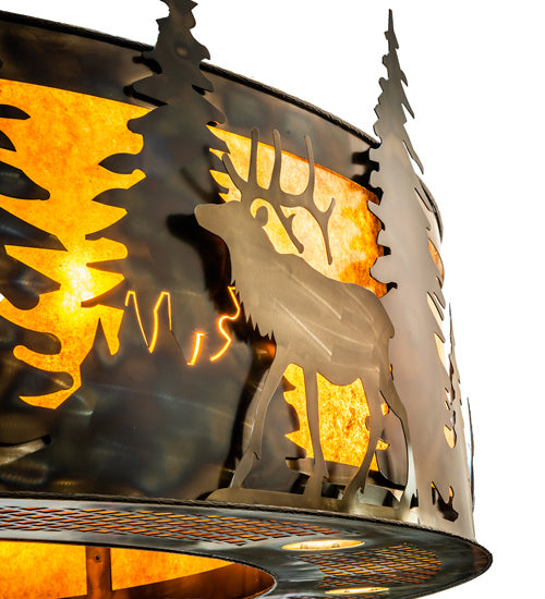 Meyda Tiffany 243674 40 Light Chandel-Air, Dark Burnished Antique Copper