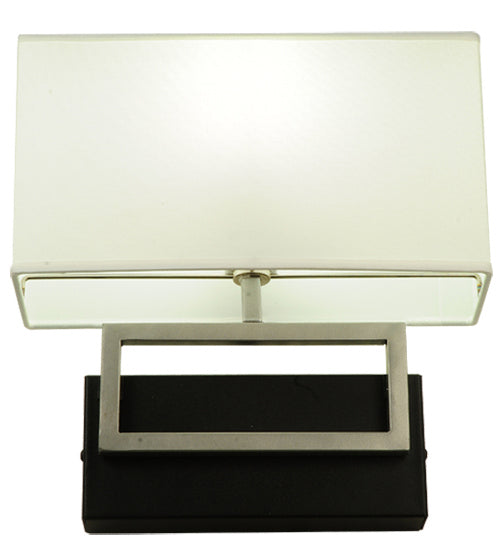Meyda Tiffany 243797 One Light Wall Sconce, Brushed Stainless Steel